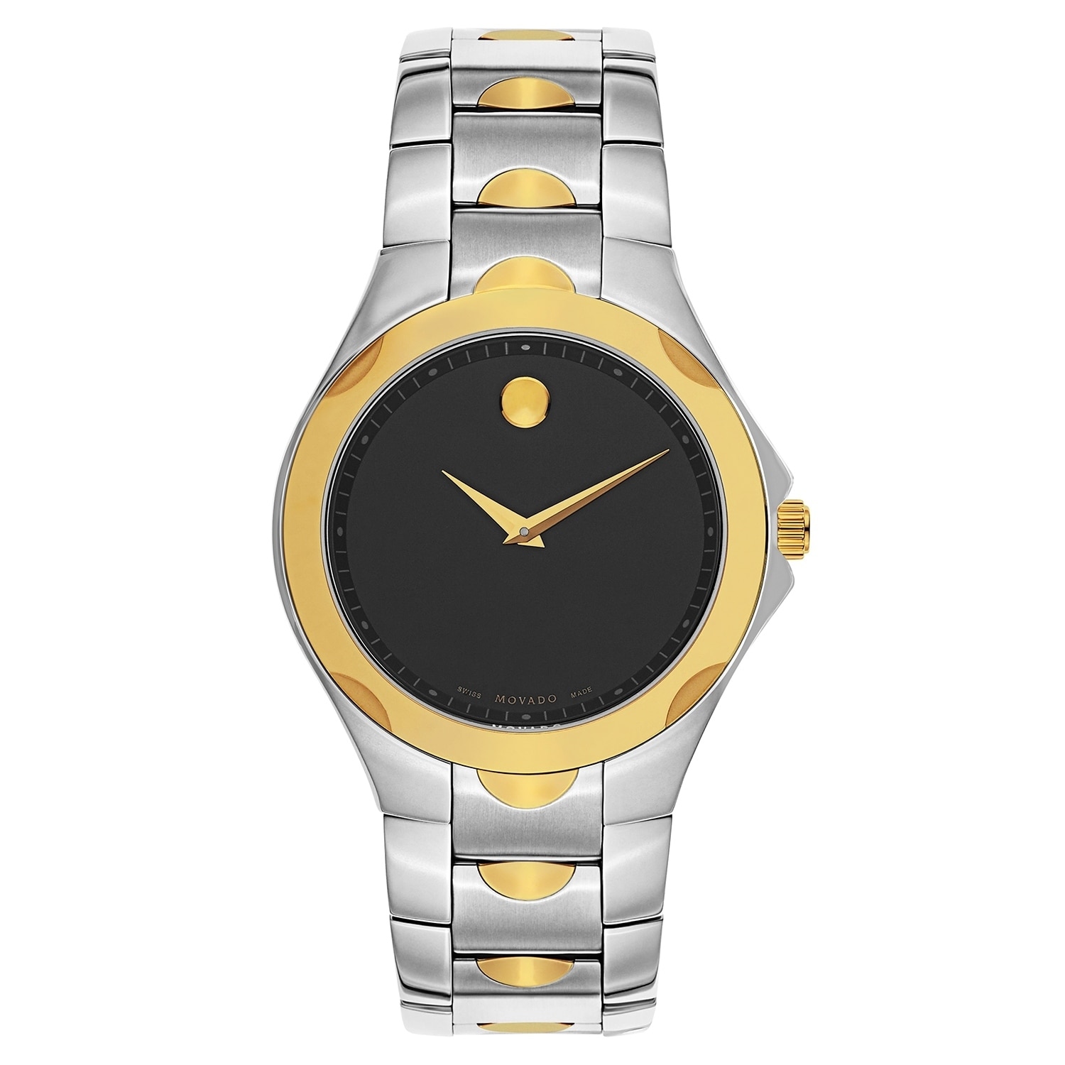 Shop Movado Luno Sport Silver And Gold Men S Watch Free Shipping
