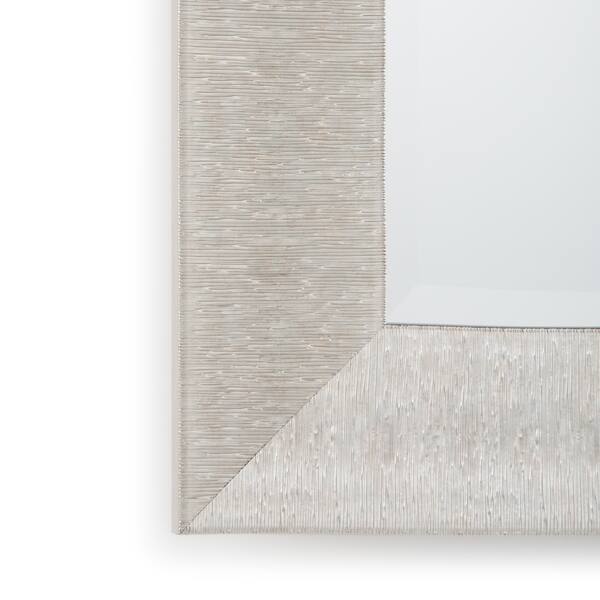 Shop Carson Carrington Kangsta Silver Rectangular Decor Mirror