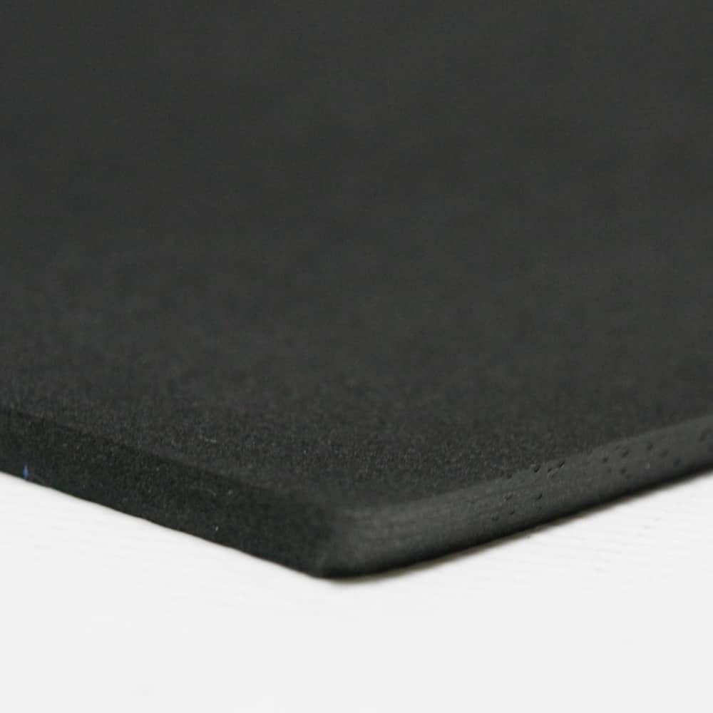 Rubber-Cal Closed Cell Rubber Blend - 39" x 78" - 8 Thickness Variations - Black