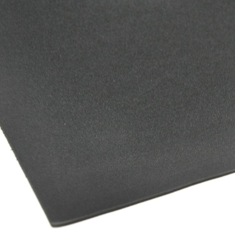 Rubber-Cal Closed Cell Rubber Blend - 39" x 78" - 8 Thickness Variations - Black