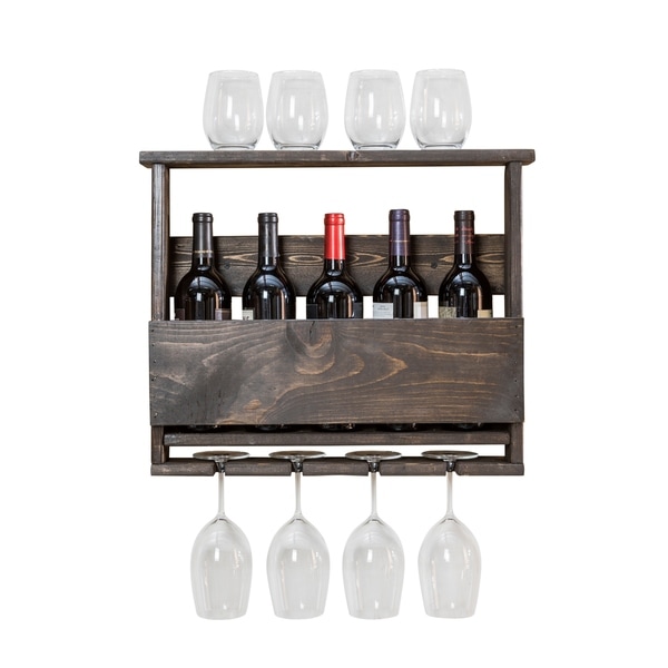 Handmade Luxe Top Shelf Wine Rack