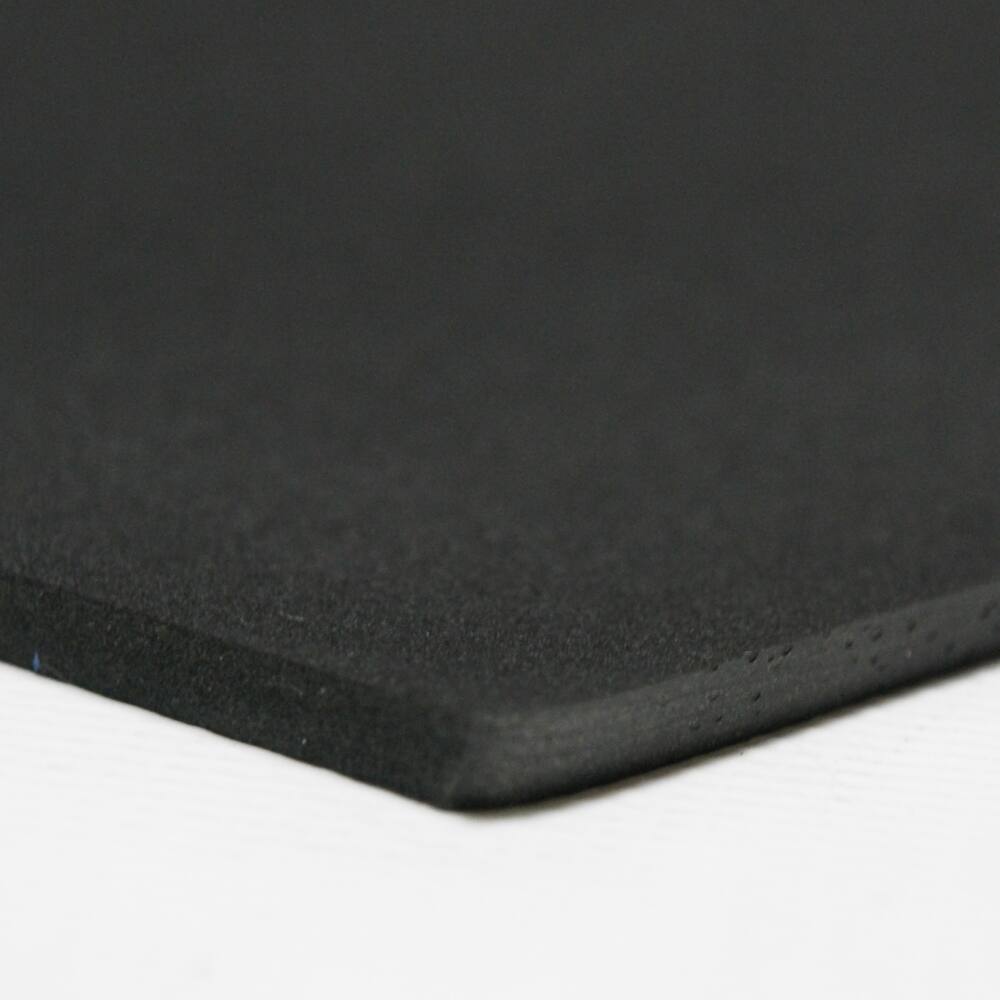 Rubber-Cal Closed Cell Rubber Neoprene - 39" x 78" - 8 Thickness Variations - Black