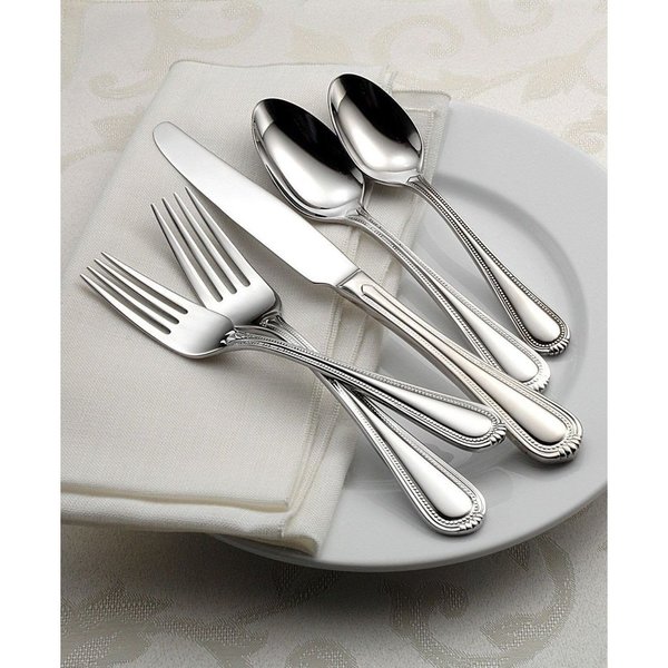 Oneida Countess Stainless Steel 65Piece Flatware Set Service for 12 (As Is Item) Overstock