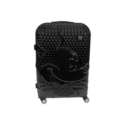 Ful Disney Textured Mickey Mouse 21in Hardsided Rolling Luggage - 21"