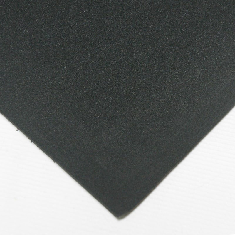Rubber-Cal Closed Cell Rubber EPDM - 39" x 78" - 8 Thickness Variations - Black