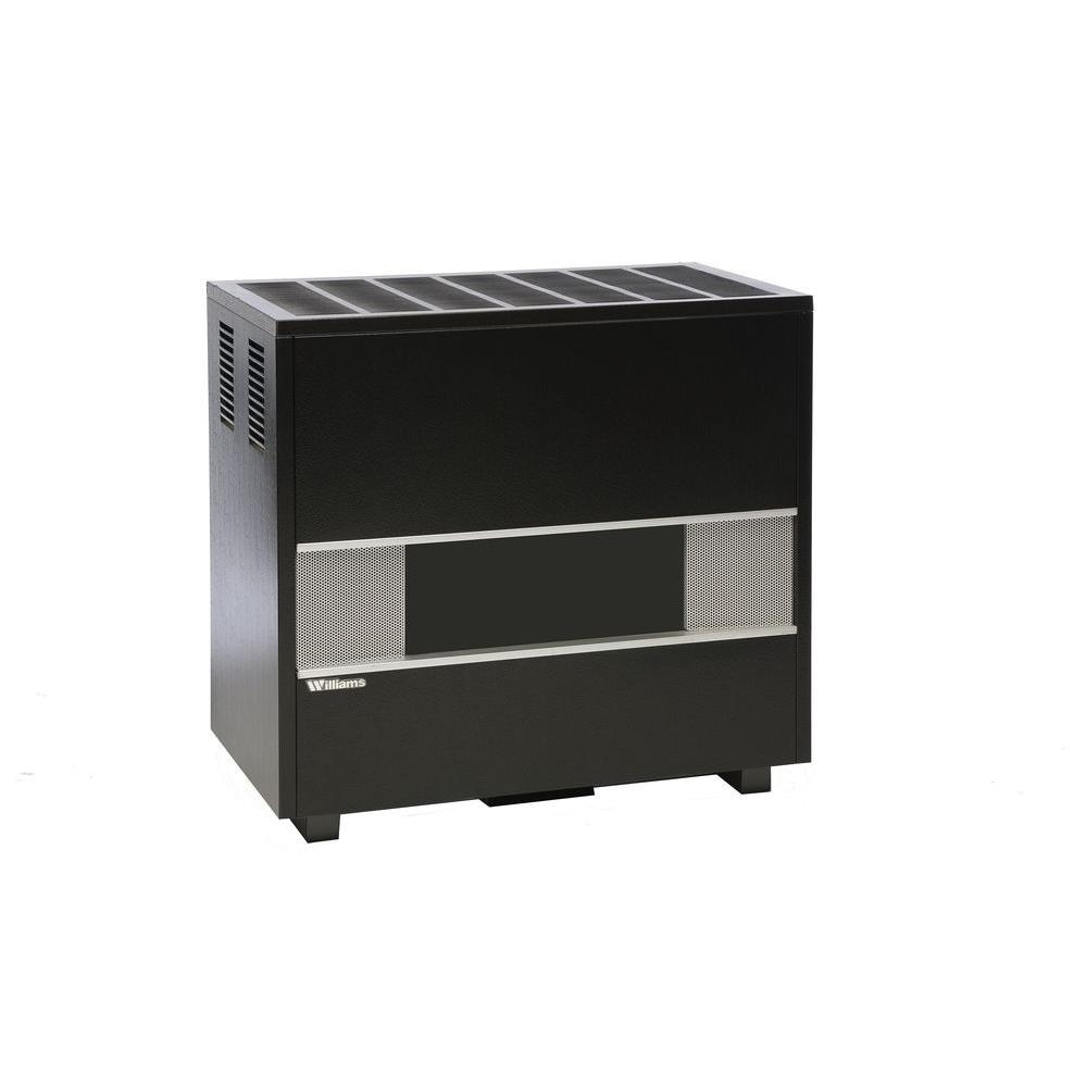 35,000 BTU/hr Fireplace-Log Front Console Propane Gas Room Heater with  Blower - Bed Bath u0026 Beyond - 24226470