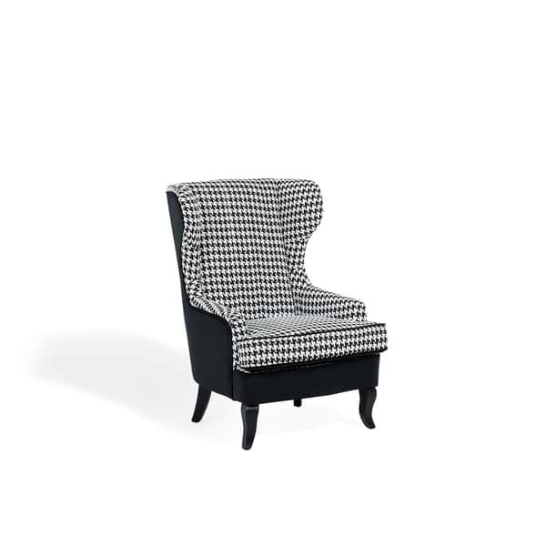 Molde Living Room Houndstooth Armchair Overstock 24227787