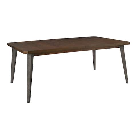 Hekman Furniture Monterey Point Modern, Industrial, Contemporary Style, Kitchen Dining Table with Splayed Leg