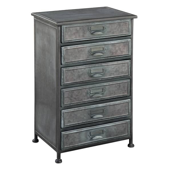 Shop Hekman Accents Modern Industrial Contemporary Six Drawer