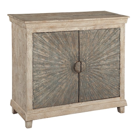 Hekman Accents Contemporary, Coastal, Eclectic, Beachy-Chic, 2 Door Storage Hall Chest, Bedroom Dresser, Chairside Nightstand