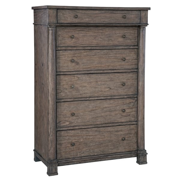 Shop Lincoln Park Tall 6 Drawer Media Hall Chest Farmhouse Chic