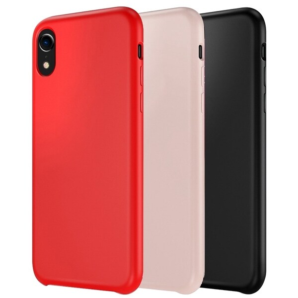 Shop Iphone XR The Simplemade Liquid Silicone Back Cover ...