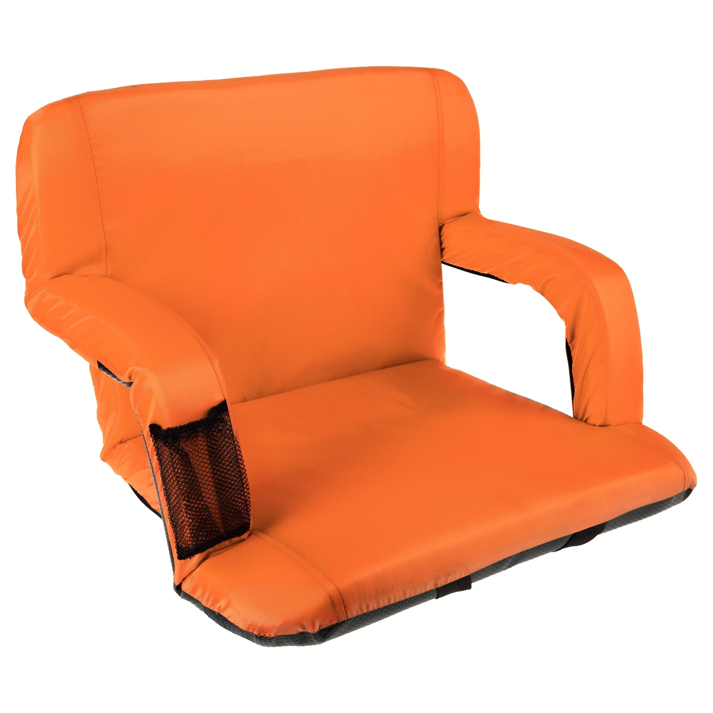 BOZTIY 6 Reclining Positions Stadium Seats Chair with Padded Cushion Chair  Back And Armrest Support (2-Pack) HWLX220211152@ - The Home Depot