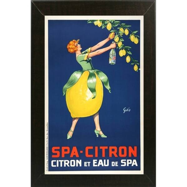 Spa Citron Vin116957 Print 19 75 X12 5 By Vintage Le Spa Citron Vin116957 Print 19