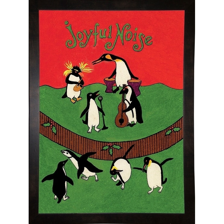 Joyful Noise-WILBAS99965 Framed Print 6.5"x4.75" by Willow Bascom
