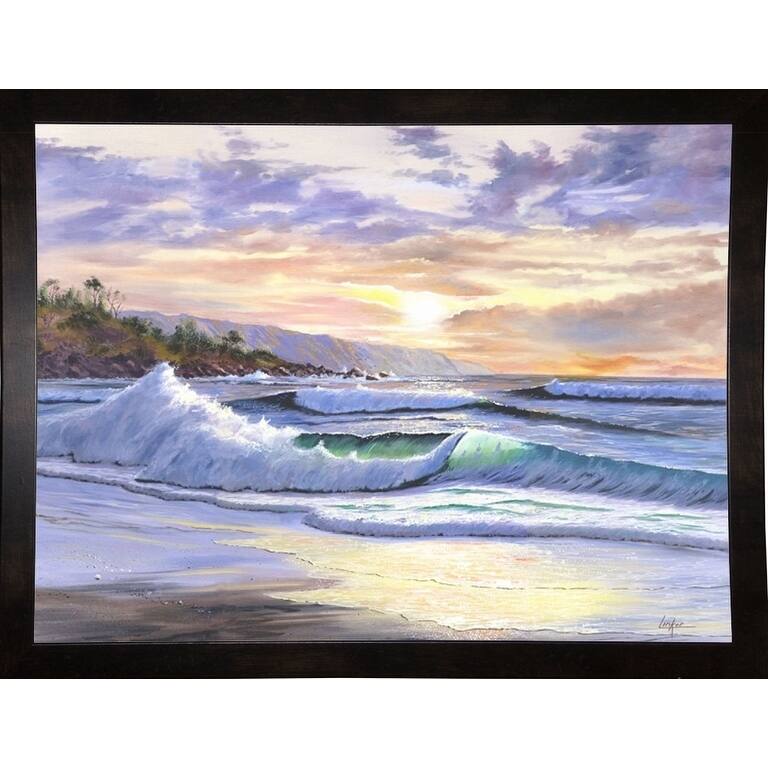 Sunset Cove-THOLIN52112 Print 19"x25.25" by Thomas Linker