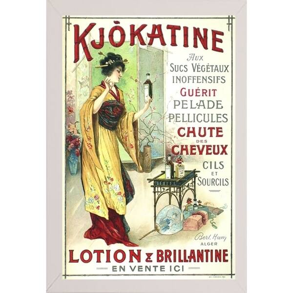 Shop Kjokatine Mens Hair Cream Vinapp122820 Framed Print 20 X13