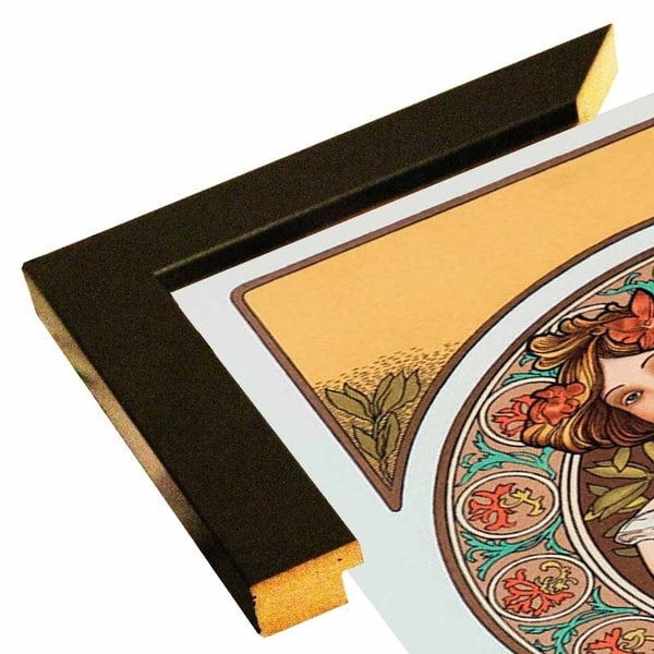 Mucha Artist-VINAPP140969 Framed Print 30"x13.5" by Vintage Apple Collection
