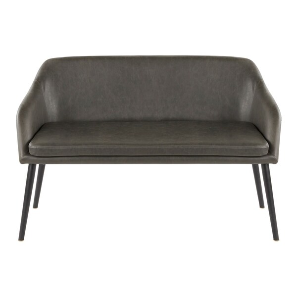 Copper Grove Lyaskovets Faux Leather Bench - N/A