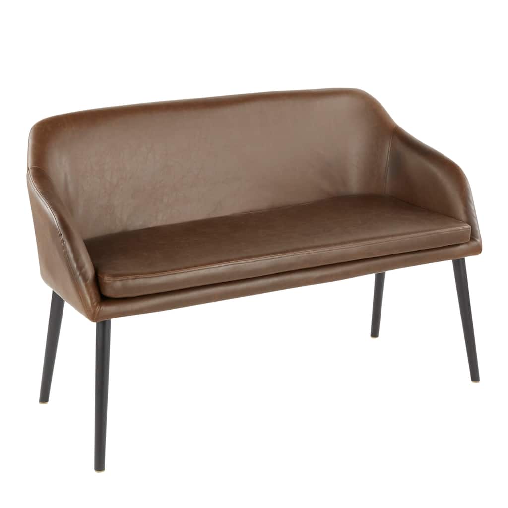 Copper Grove Lyaskovets Faux Leather Bench - N/A
