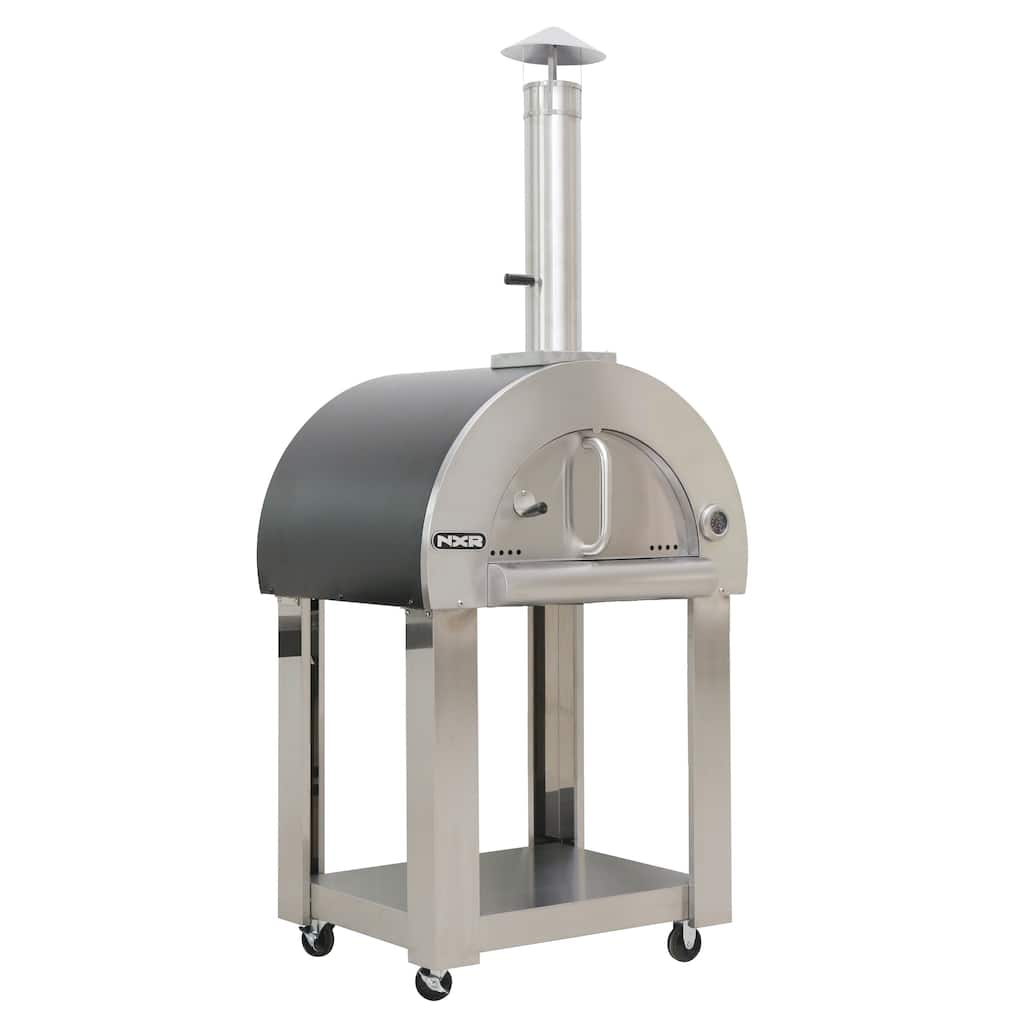 NXR Wood Fired Pizza Oven and Cart