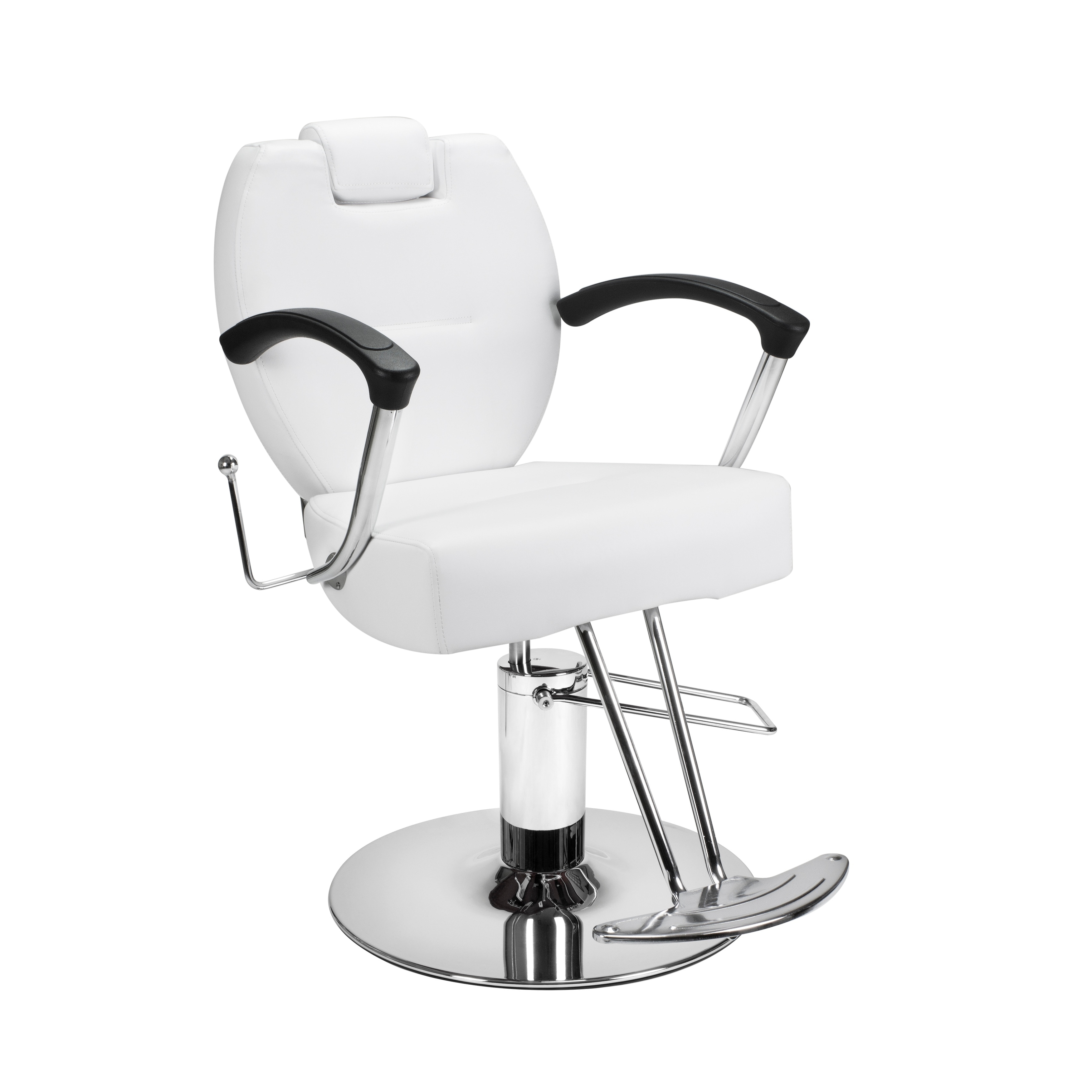 Beauty Salon All Purpose Styling Chair Herman White Salon Furniture Barbershop Overstock 24238637