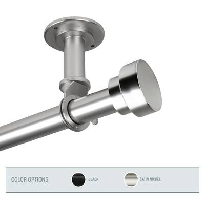 Buy 85 To 120 Inches Plastic Curtain Rods Hardware Online At