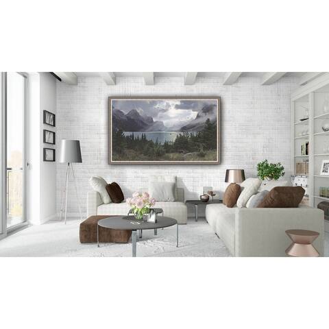 Afternoon at Saint Mary's Framed Canvas Wall Art
