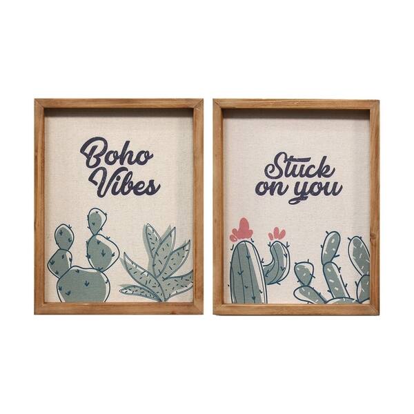 Shop Stratton Home Decor Set Of 2 Boho Wall Decor On Sale