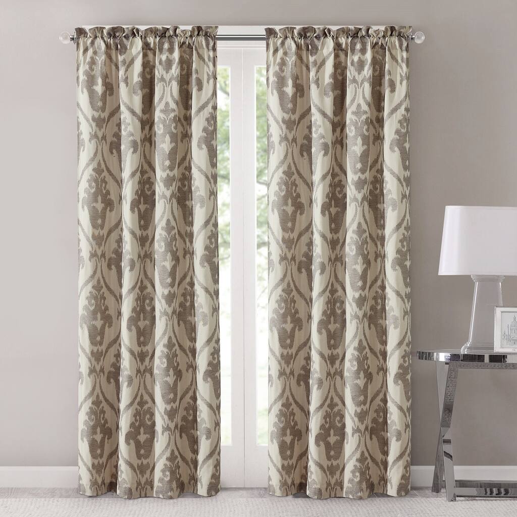 Modern Threads Sofia Jacquard Curtain Panel Pair - 42" w x 84" l