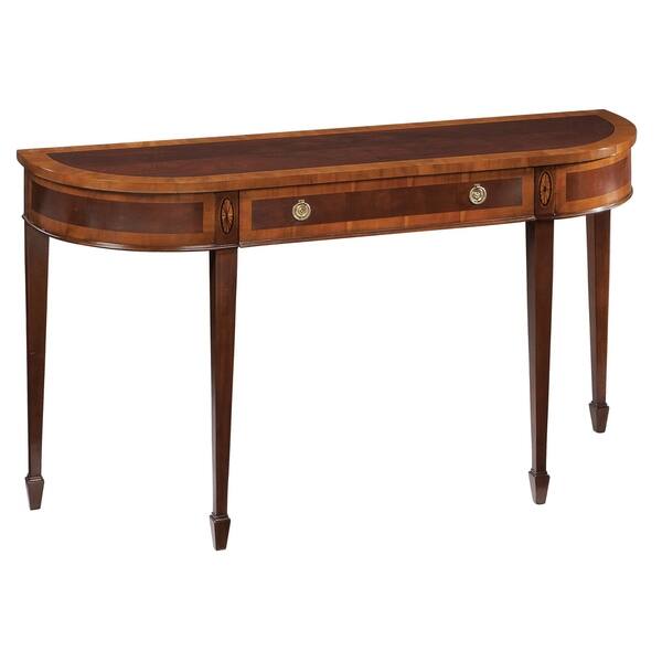 slide 2 of 2, Hekman Furniture Copley Place Brown Mahogany Wood Sofa Table