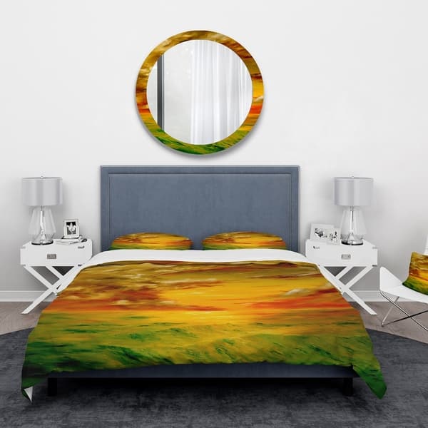 Shop Designart Santa Rosa California Landscape Bedding Set