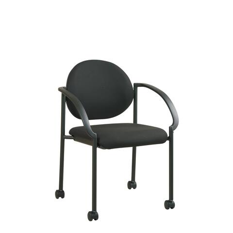 Stack Chairs with Casters and Arms