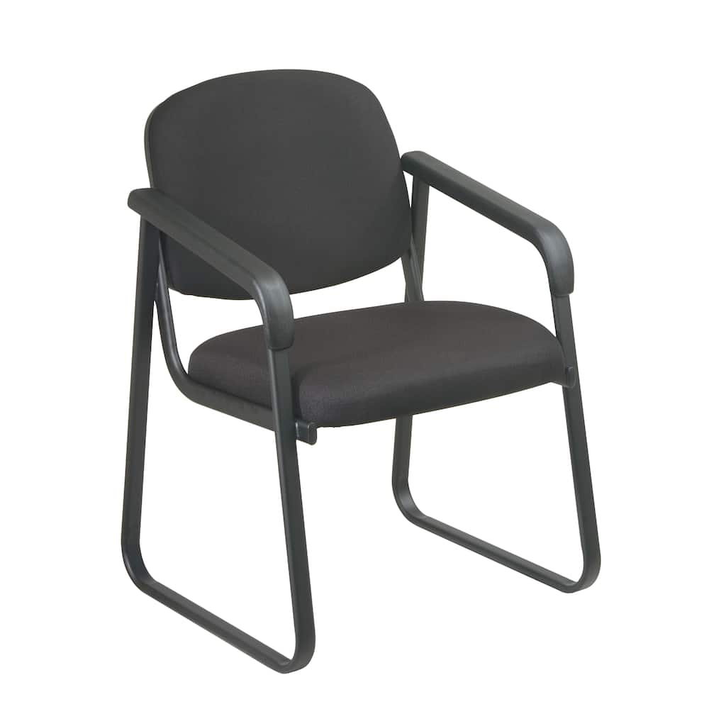 Deluxe Sled Base Arm Chair with Designer Plastic Shell