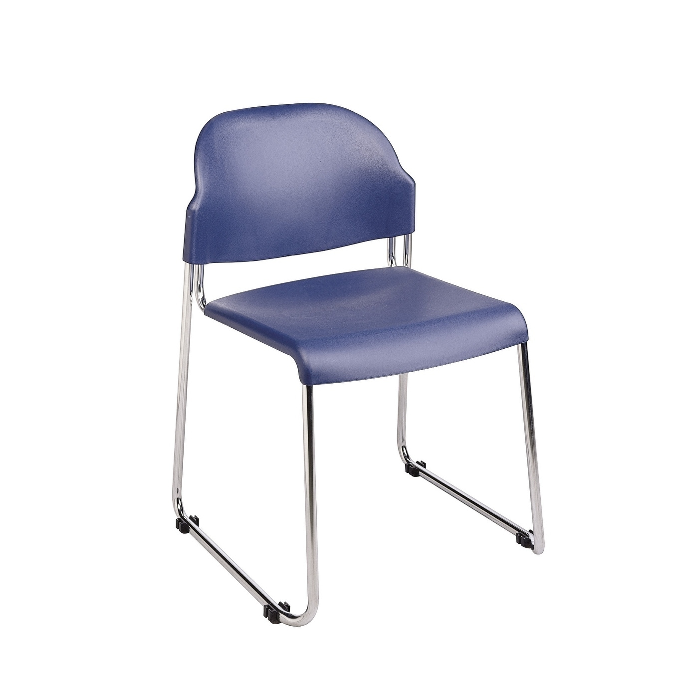 Office Star Products Stack Chair with Plastic Seat and Back
