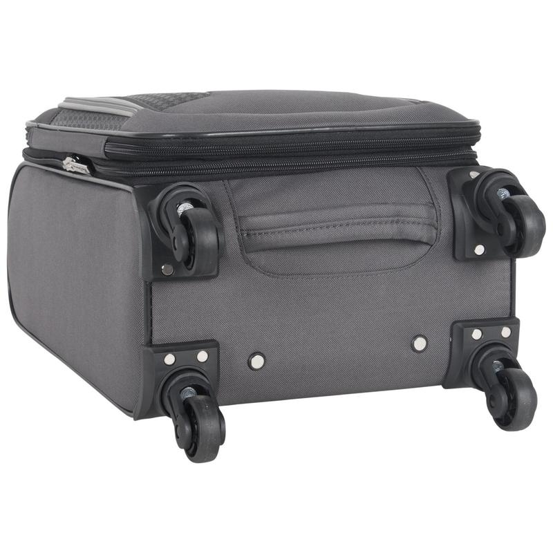 black cabin suitcase 4 wheels