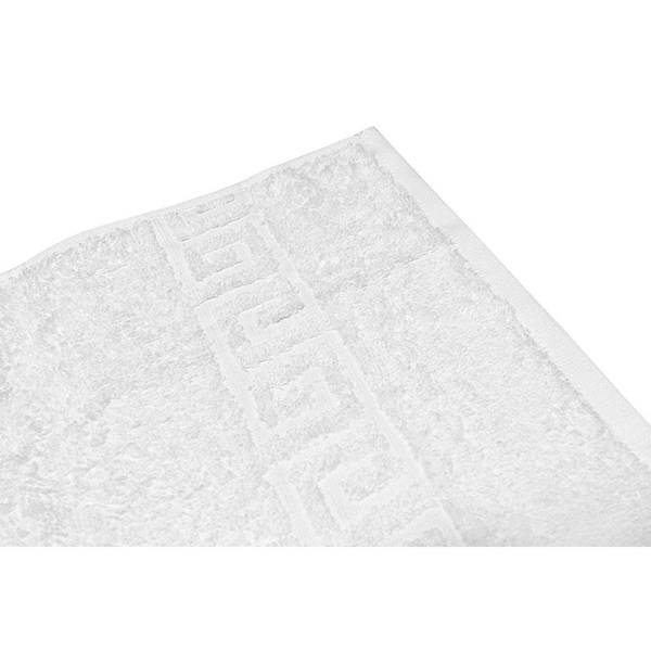 Solid White 100% Cotton Hand Towel. Opens flyout.