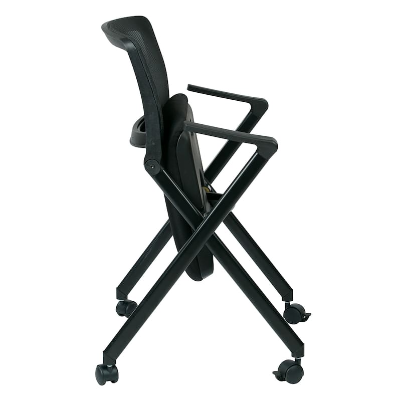 Folding Chair with breathable Mesh Back