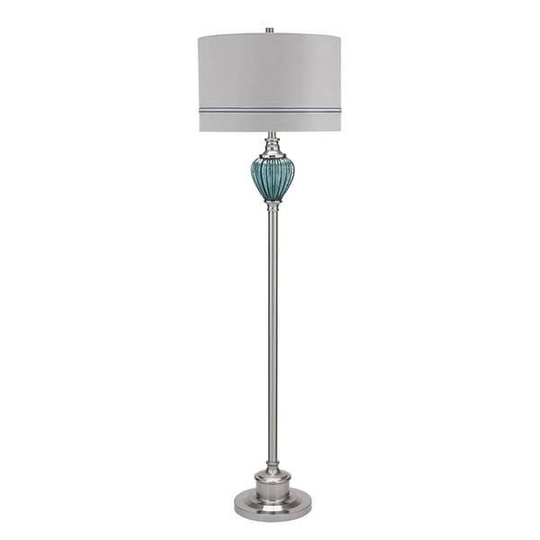 Catalina Lighting Lilia 63 5 Traditional Smoked Blue Catalina Lighting Lilia 63 5 Traditional Smoked Blue