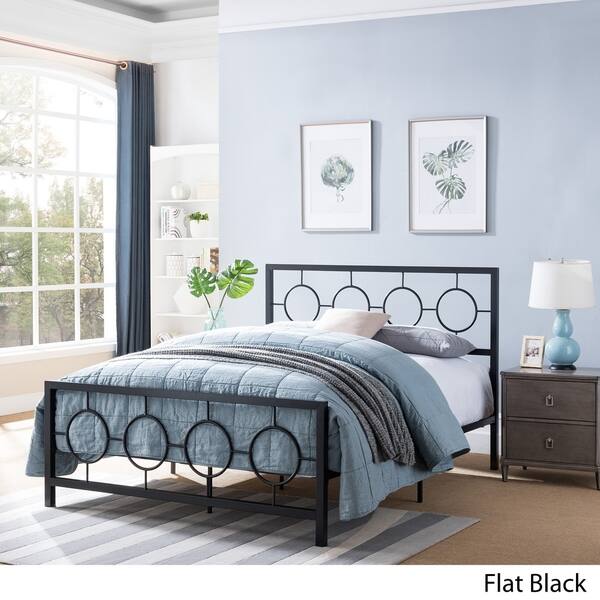 Francoise Low Profile Queen Size Platform Bed Frame By Christopher Knight Home Overstock