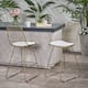 Option light brass finish +  ivory cushion