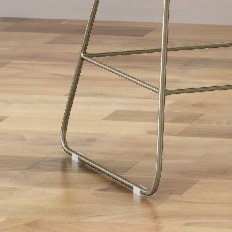 Walcott Indoor Wire Counter Stools with Cushions (Set of 2) by Christopher Knight Home