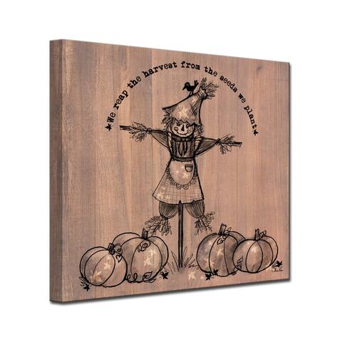 Olivia Rose Shabby-Chic 'Reap the Harvest' Canvas Fall Textual Wall Art