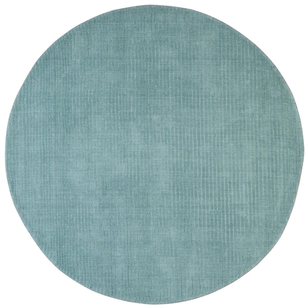 Aqua Pulse (6'x6') Round Rug - 6' x 6'