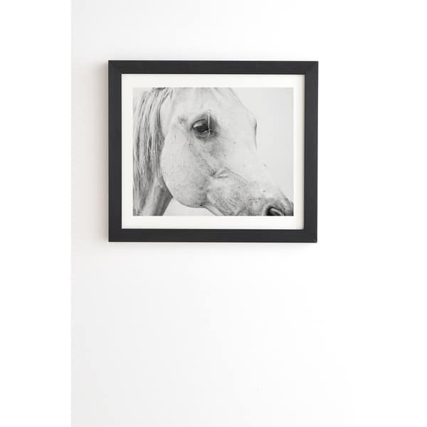 Magda Opoka Horse Eye Framed Wall Art - Black - Bed Bath & Beyond ...