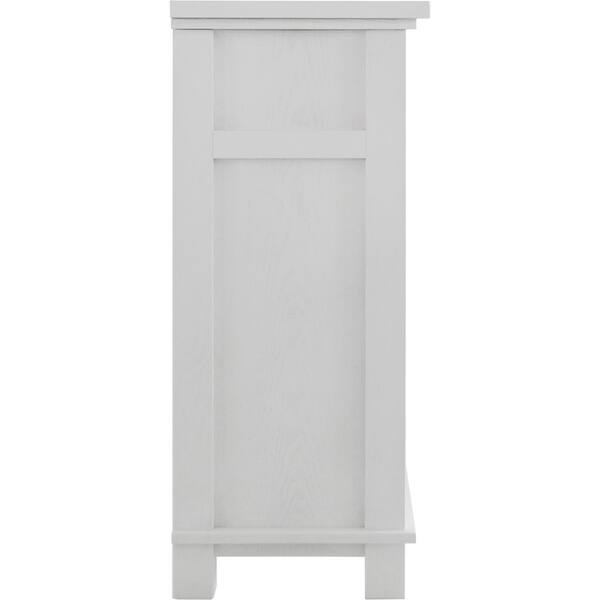 Shop Cambridge San Jose Fireplace Entertainment Stand In White