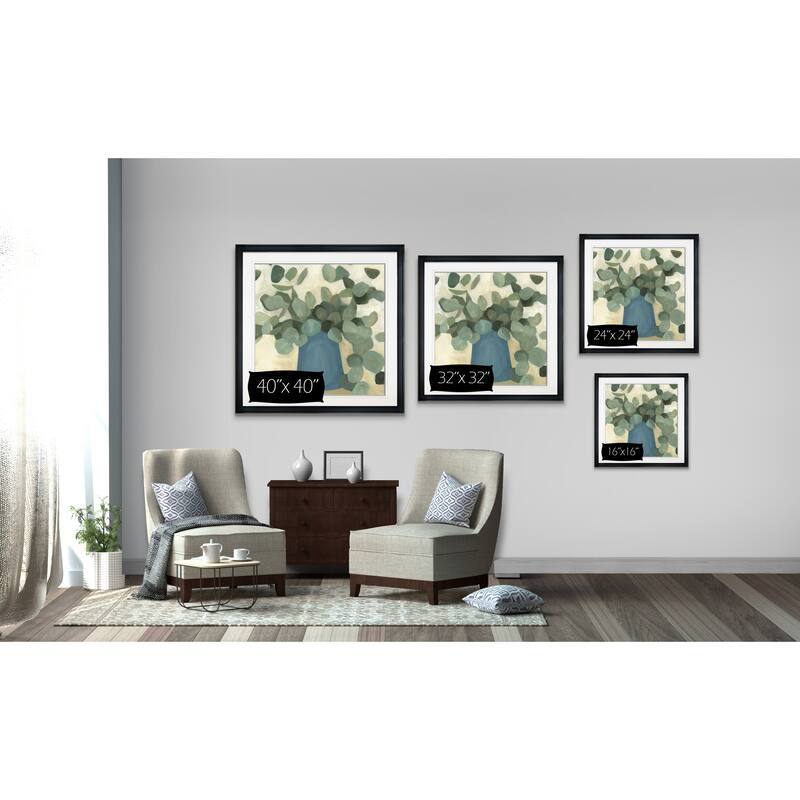 Greenery Still Life VI -Framed Giclee Print