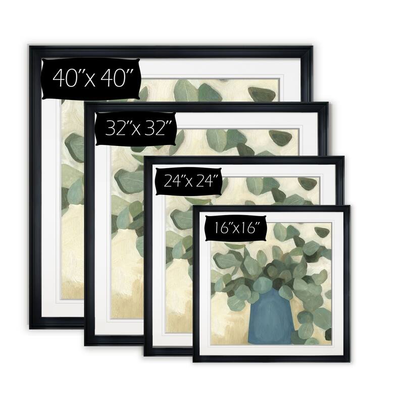 Greenery Still Life VI -Framed Giclee Print