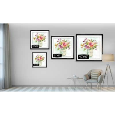 Summer Roses -Framed Giclee Print