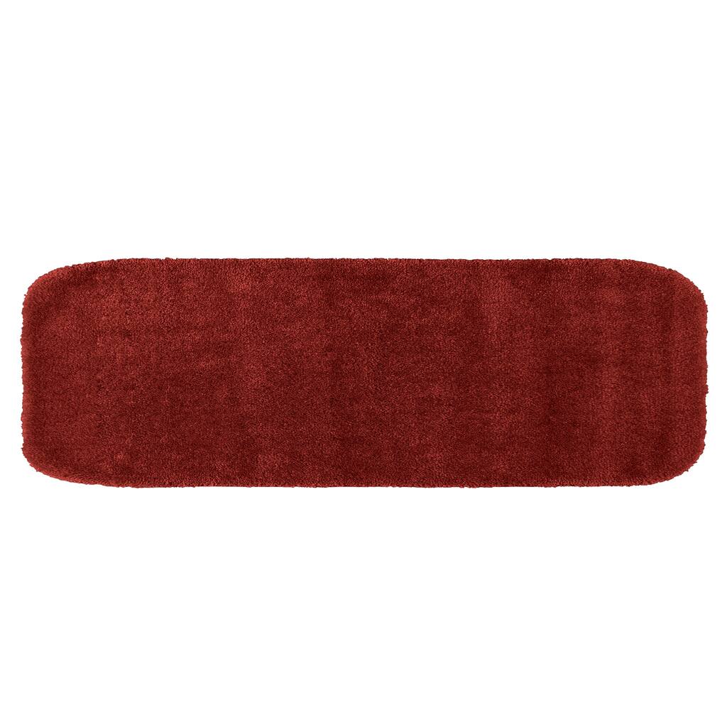 Traditional 22" x 60" Plush Washable Nylon Bathroom Rug Runner - 22" x 60"
